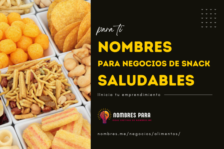 Nombres Originales Para Negocios De Snacks