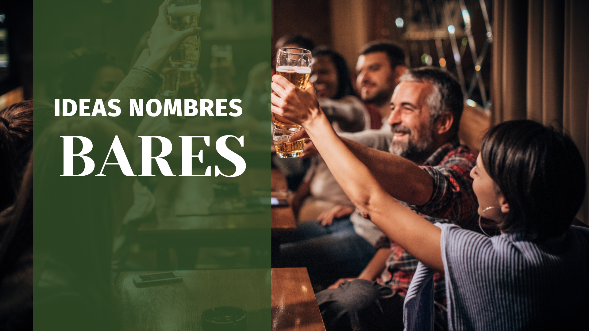 25 ideas de Nombres para bares