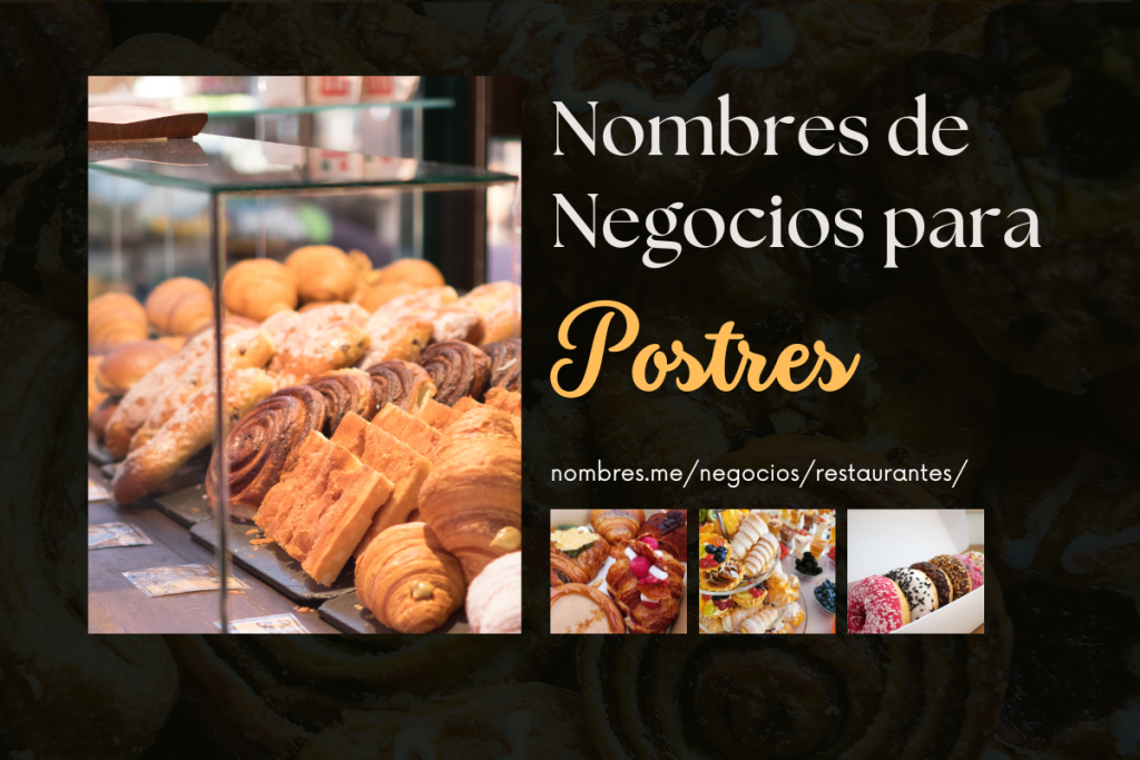 Nombres para negocios de reposteria