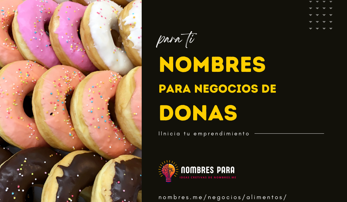 Ideas de nombres para una tienda de donas