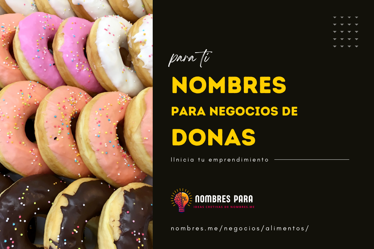 Ideas de nombres para una tienda de donas