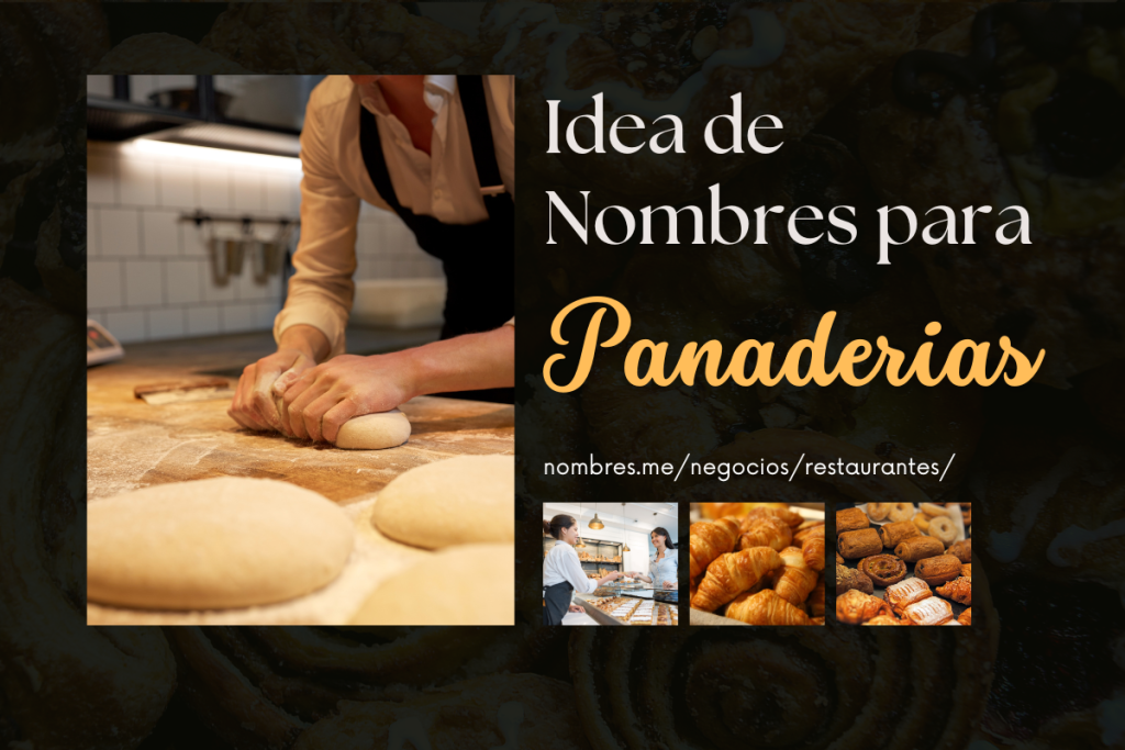 25 ideas de Nombres para Panaderías