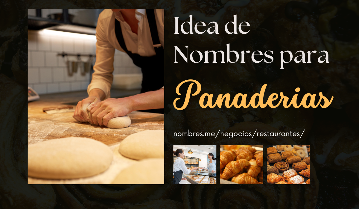 25 ideas de Nombres para Panaderías