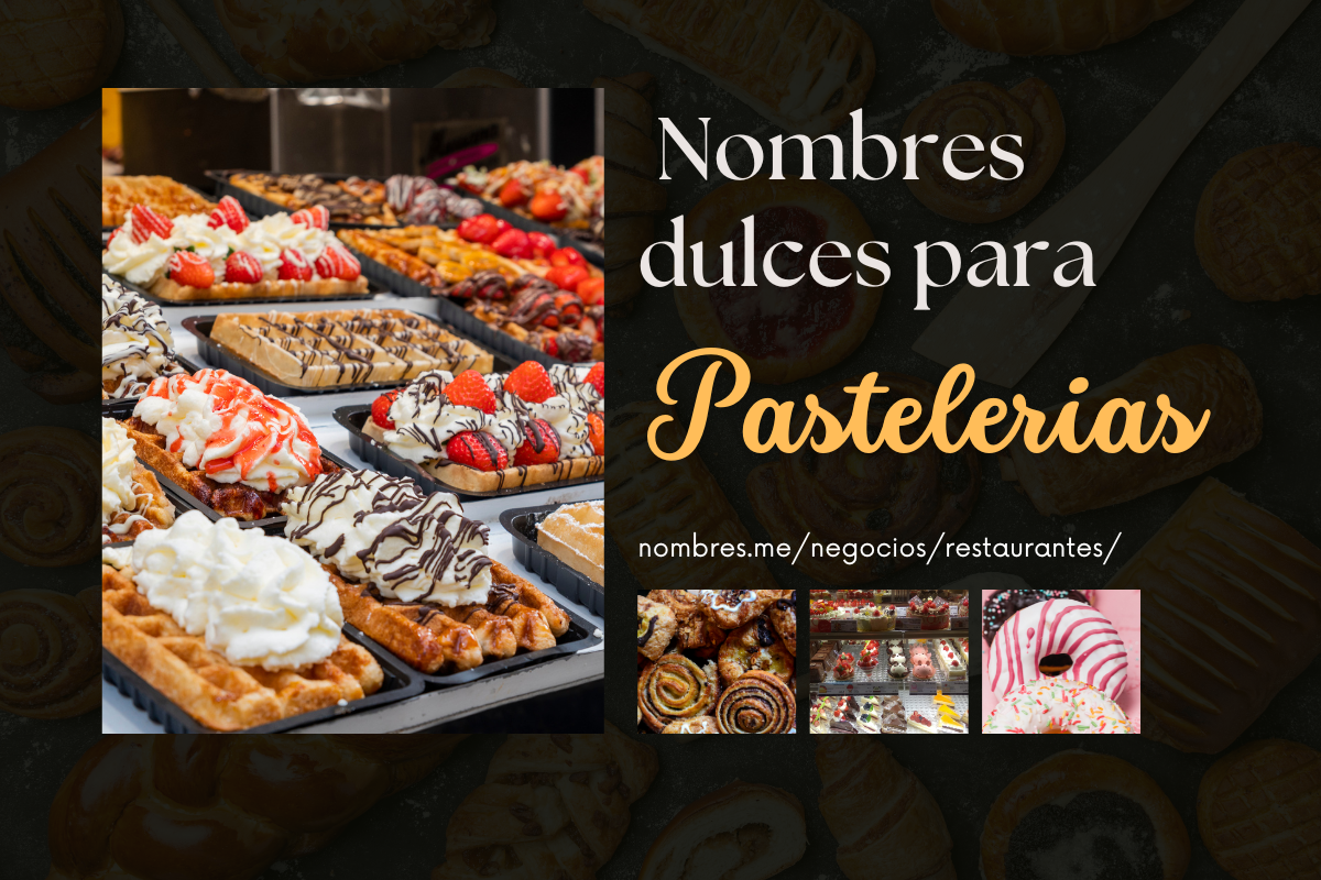 Mejores Nombres para Pastelerias