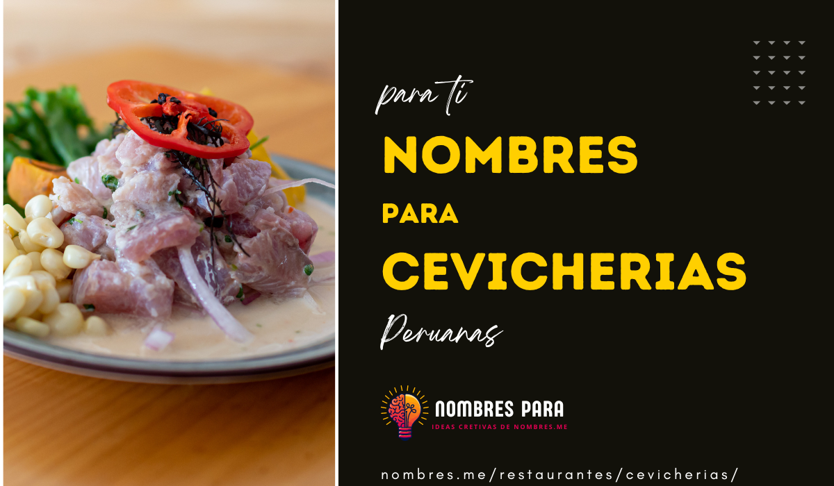 idea de Nombres para cevicherias peruanas