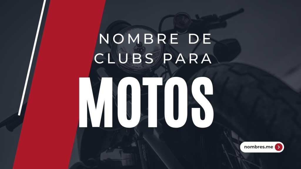 Mejores nombres de clubs para motocicletas