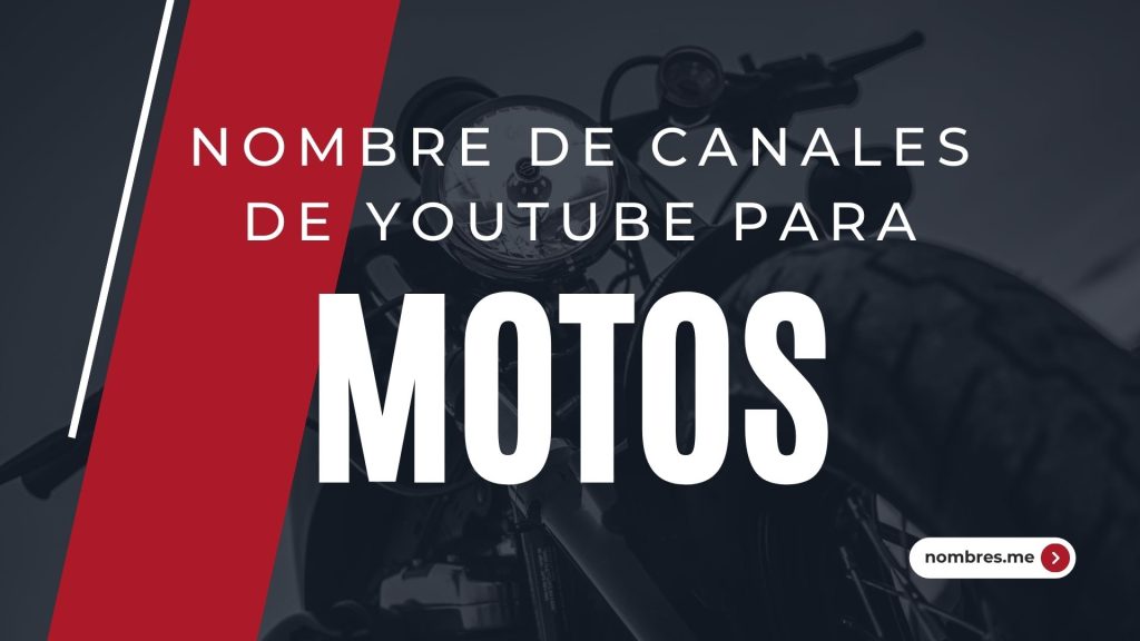 Mejores nombres de canales de YouTube para motocicletas 