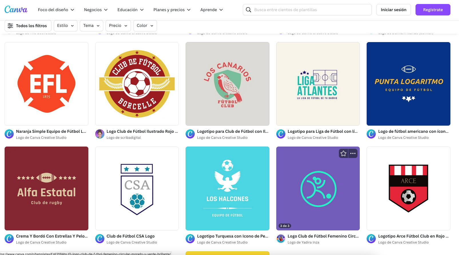 Platafroma para Crear logos de fútbol gratis